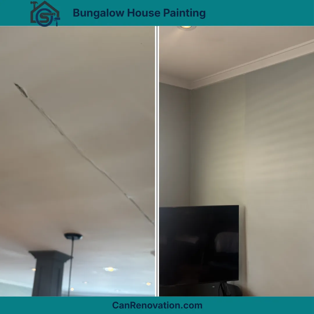 Bungalow Ground Floor Painting – Etobicoke
